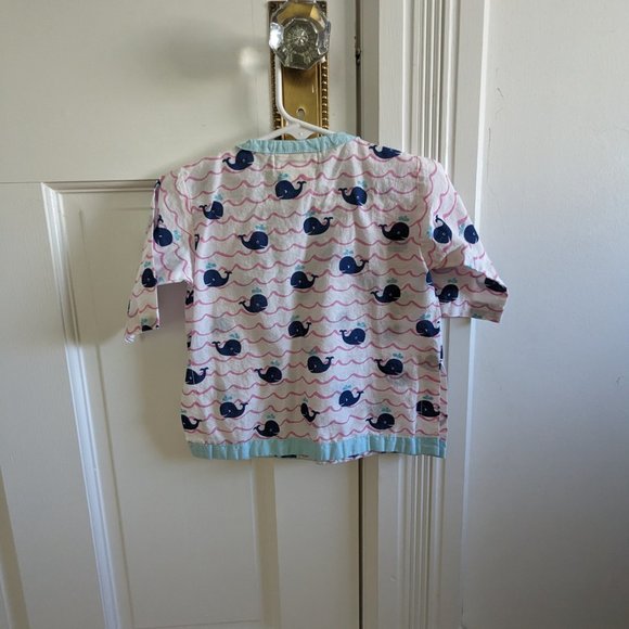 Pottery Barn Kids Whale Tunic (Size 3-6 months) - Picture 2 of 3
